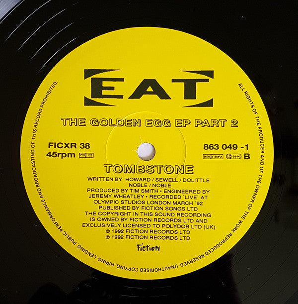 Eat (2) : The Golden Egg EP Part 2 (12")