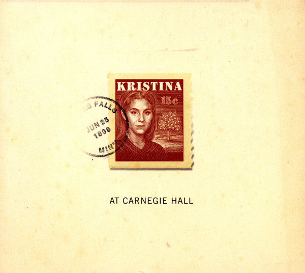 Various : Kristina At Carnegie Hall (2xCD, Album)