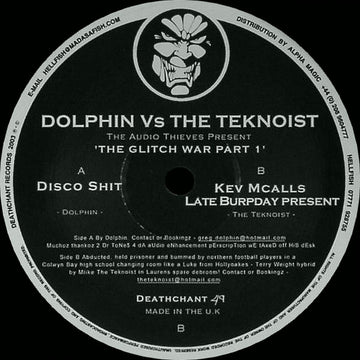 Dolphin (6) vs The Teknoist : The Glitch War Part 1 (12")