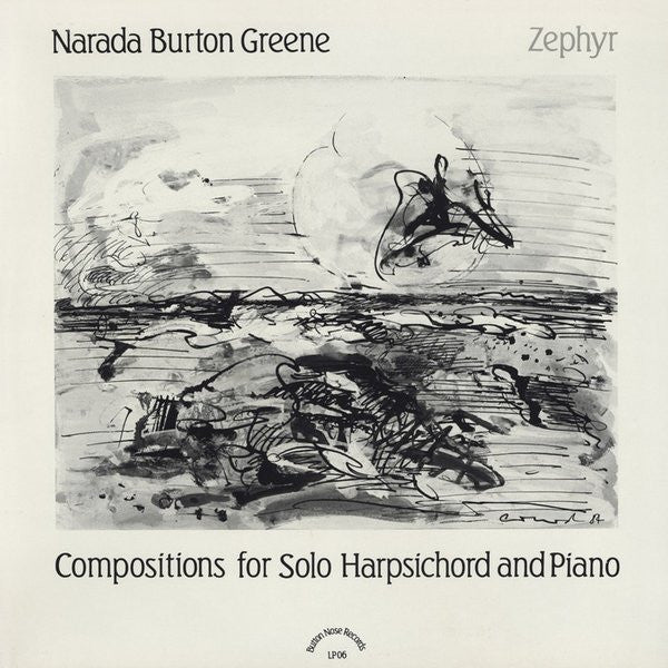 Burton Greene : Zephyr (Compositions For Solo Harpsichord And Piano) (LP, Album)