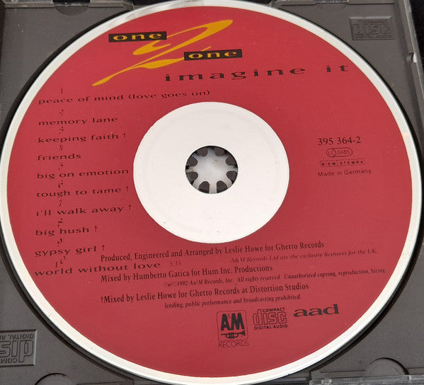 One To One : Imagine It (CD, Album)