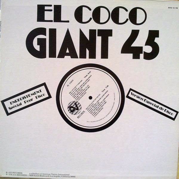 El Coco : Let's Get It Together / Fait Le Chat (Do The Cat) (12")