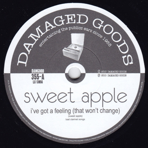 Sweet Apple : I've Got A Feeling (That Won't Change) (7", Single, Ltd)