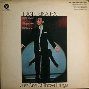 Frank Sinatra : Just One Of Those Things (LP, Comp)