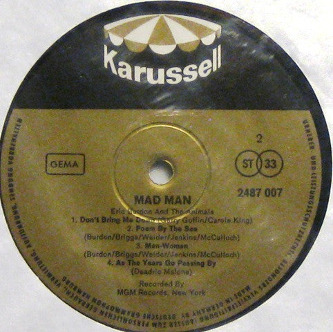 Eric Burdon : Mad Man (2xLP, Comp)