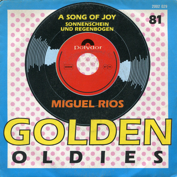 Miguel Ríos : A Song Of Joy (7", Single)