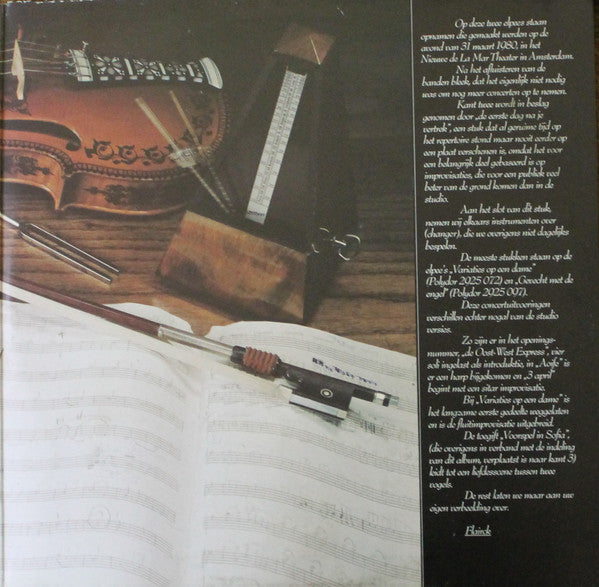 Flairck : Live In Amsterdam (2xLP, Album)