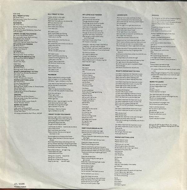 Andy Pratt : Shiver In The Night (LP, Album)