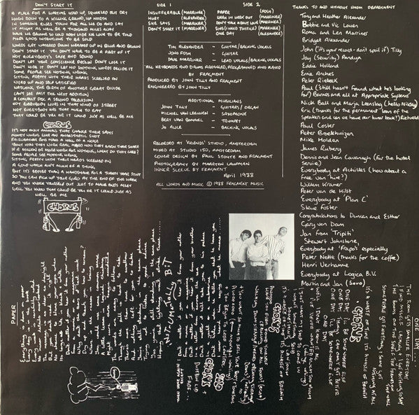 Fragment (4) : Insufferable (LP, Album)