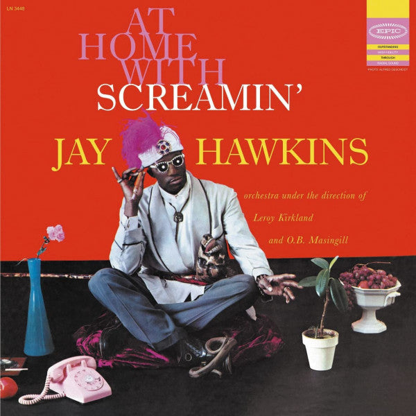 Screamin' Jay Hawkins : At Home With Screamin‘ Jay Hawkins (LP, Album, Mono, Ltd, Num, RE, Red)