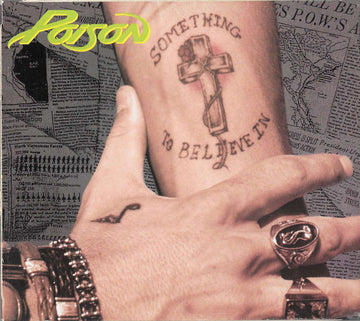 Poison (3) : Something To Believe In (CD, Single, Promo)