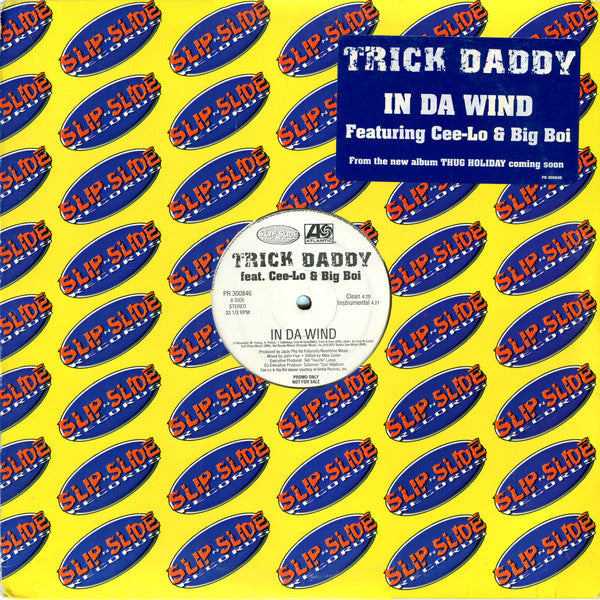 Trick Daddy : In Da Wind (12", Promo)