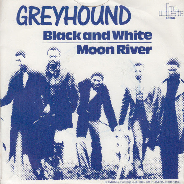 Greyhound (4) : Black And White / Moon River (7")