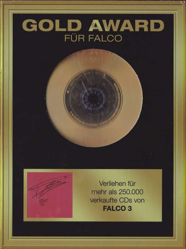 Falco : Falco 3 (CD, Album, RE, Gol)