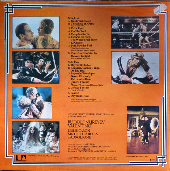 Various : Valentino - Original Motion Picture Soundtrack (LP, Album)