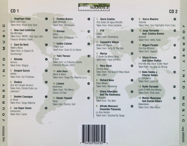 Various : Global Sounds 2 - Journey Into Music (2xCD, Comp, Smplr)