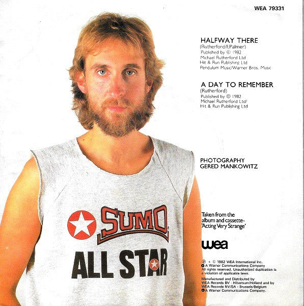 Mike Rutherford : Halfway There (7", Single)