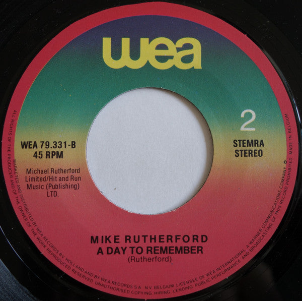 Mike Rutherford : Halfway There (7", Single)