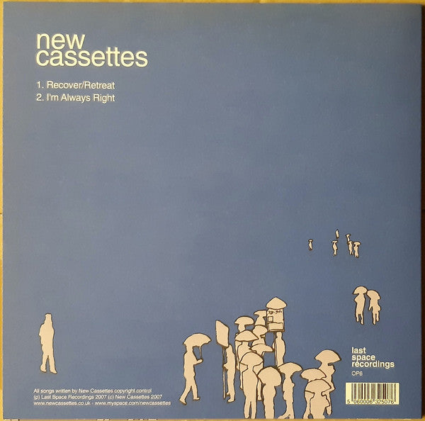 New Cassettes : Recover / Retreat (7")