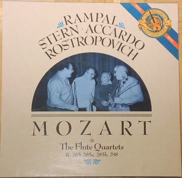 Rampal*, Stern*, Accardo*, Rostropovich*, Mozart* : The Flute Quartets (LP)