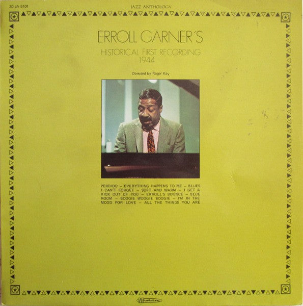 Erroll Garner : Historical First Recording 1944 (LP, RE)