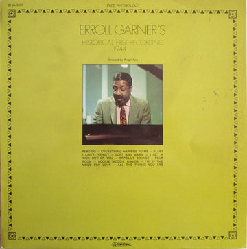 Erroll Garner : Historical First Recording 1944 (LP, RE)