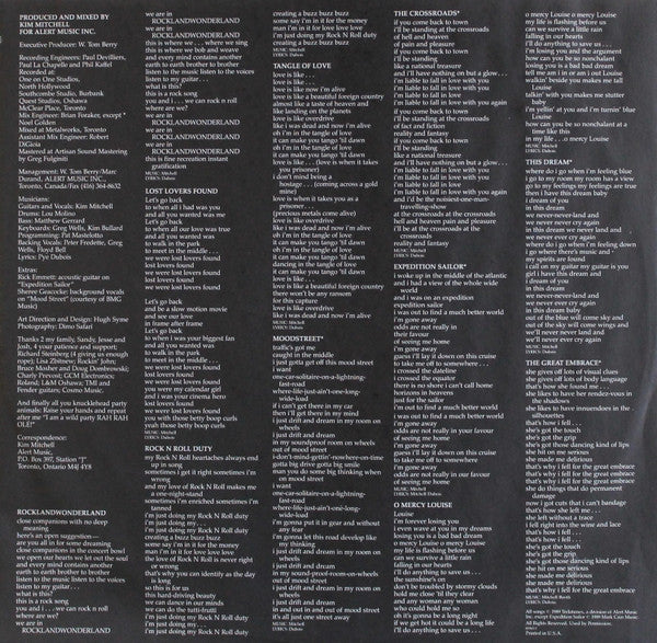 Kim Mitchell : Rockland (LP, Album, SRC)