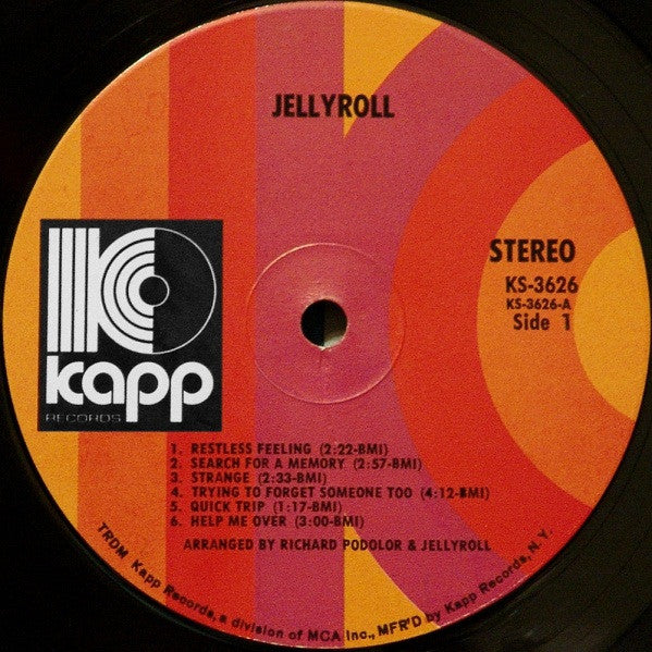 Jellyroll : Jellyroll (LP, Album)