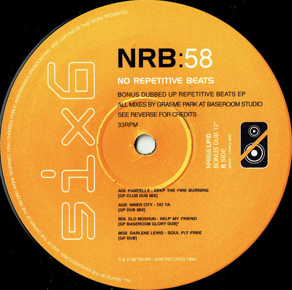 Various : No Repetitive Beats (Clause 58 Government Criminal Justice Bill) Compilation LP (2xLP, Album, Comp, Gat + 12", EP + CD, Mixed + Ltd)