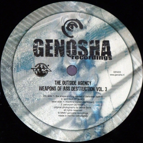 The Outside Agency : Weapons Of Ass Destruction Vol. 3 (12")