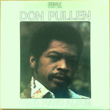 Don Pullen : Solo Piano Album (LP, Album)