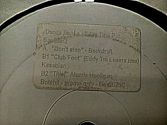 Various : Dance Rocks LP Sampler Part 2 (12", Promo, Smplr, W/Lbl)