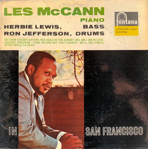 Les McCann : Les McCann In San Francisco (LP, Album, Mono, RE)