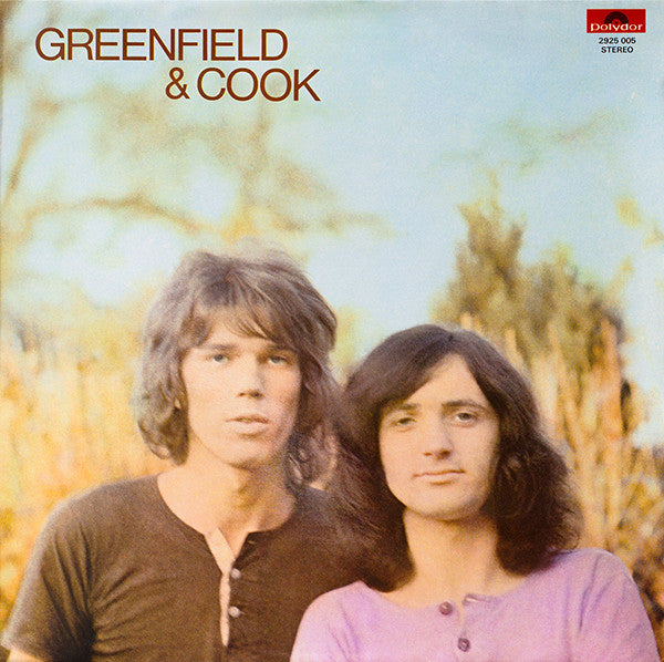 Greenfield & Cook : Greenfield & Cook (LP, Album)