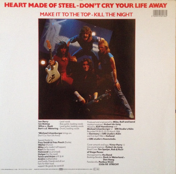 Hammerhead (9) : Heart Made Of Steel (12")