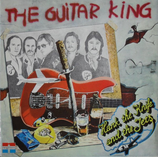 Hank The Knife And The Jets : The Guitar King (LP, Album)