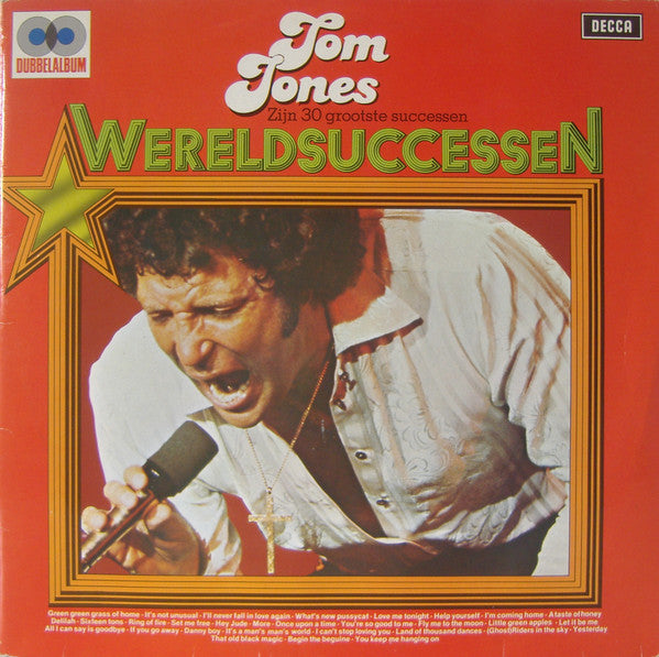 Tom Jones : Wereldsuccessen - Zijn 30 Grootste Successen (2xLP, Comp, Gat)