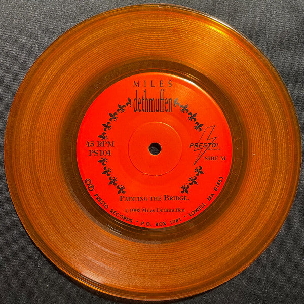 Miles Dethmuffen : Mouth Of Hell / Painting The Bridge (7", Single, Ora)
