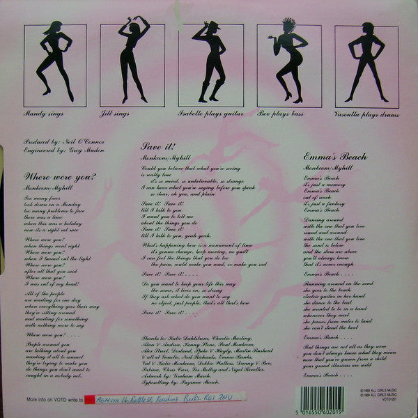 Valley Of The Dolls : Where Were You? (12")