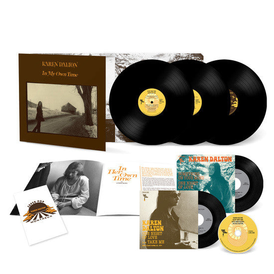 Karen Dalton : In My Own Time (2x12", Album, RE, 180 + 12", S/Sided, EP, Etch, 18)