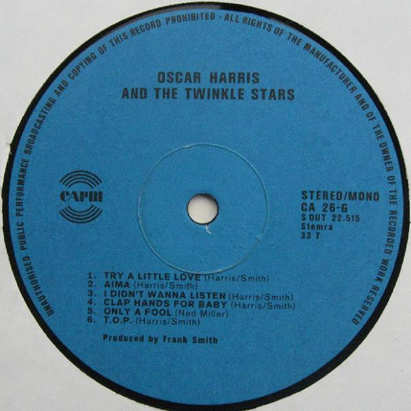 Oscar Harris And The Twinkle Stars : Oscar Harris And The Twinkle Stars (LP, Comp)