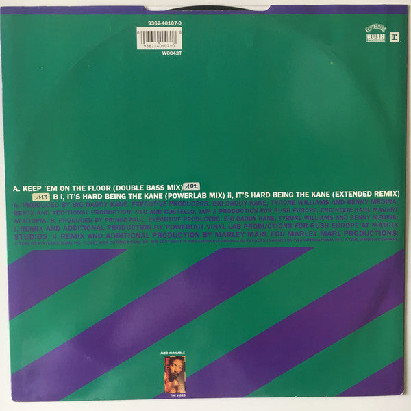 Big Daddy Kane : Keep 'Em On The Floor (12")