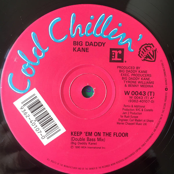 Big Daddy Kane : Keep 'Em On The Floor (12")