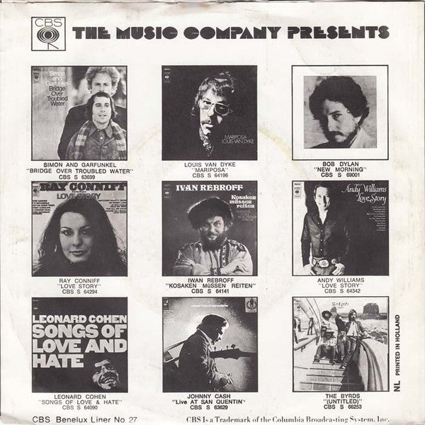 Boz Scaggs : We Were Always Sweethearts (7")