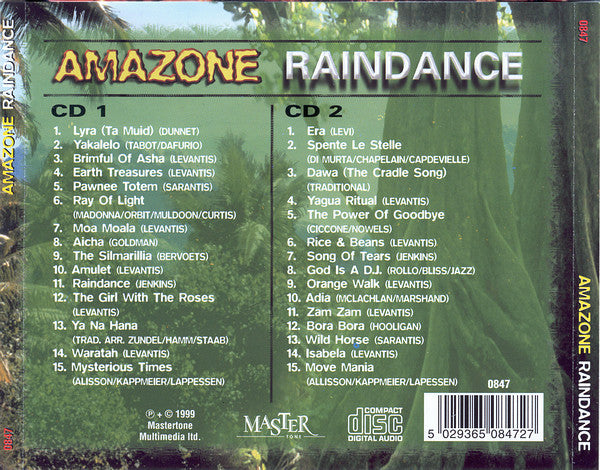 Various : Amazone Raindance: The Ultimate Ambient Dance Hits (2xCD, Comp)