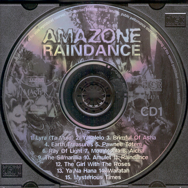 Various : Amazone Raindance: The Ultimate Ambient Dance Hits (2xCD, Comp)