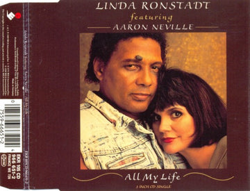 Linda Ronstadt Featuring Aaron Neville : All My Life (CD, Single)