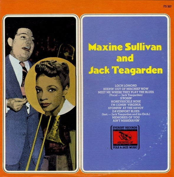 Maxine Sullivan And Jack Teagarden : Maxine Sullivan And Jack Teagarden (LP)
