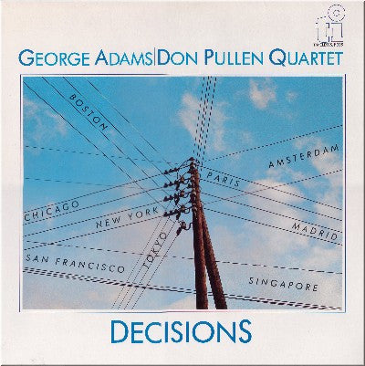 George Adams - Don Pullen Quartet : Decisions (LP, Album)