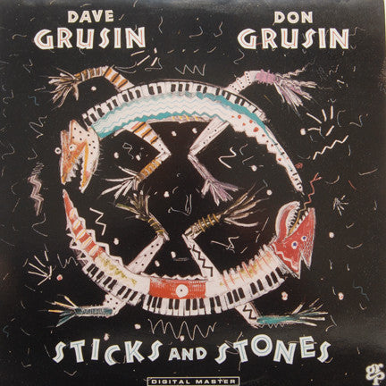 Dave Grusin, Don Grusin : Sticks And Stones (LP, Album, Car)